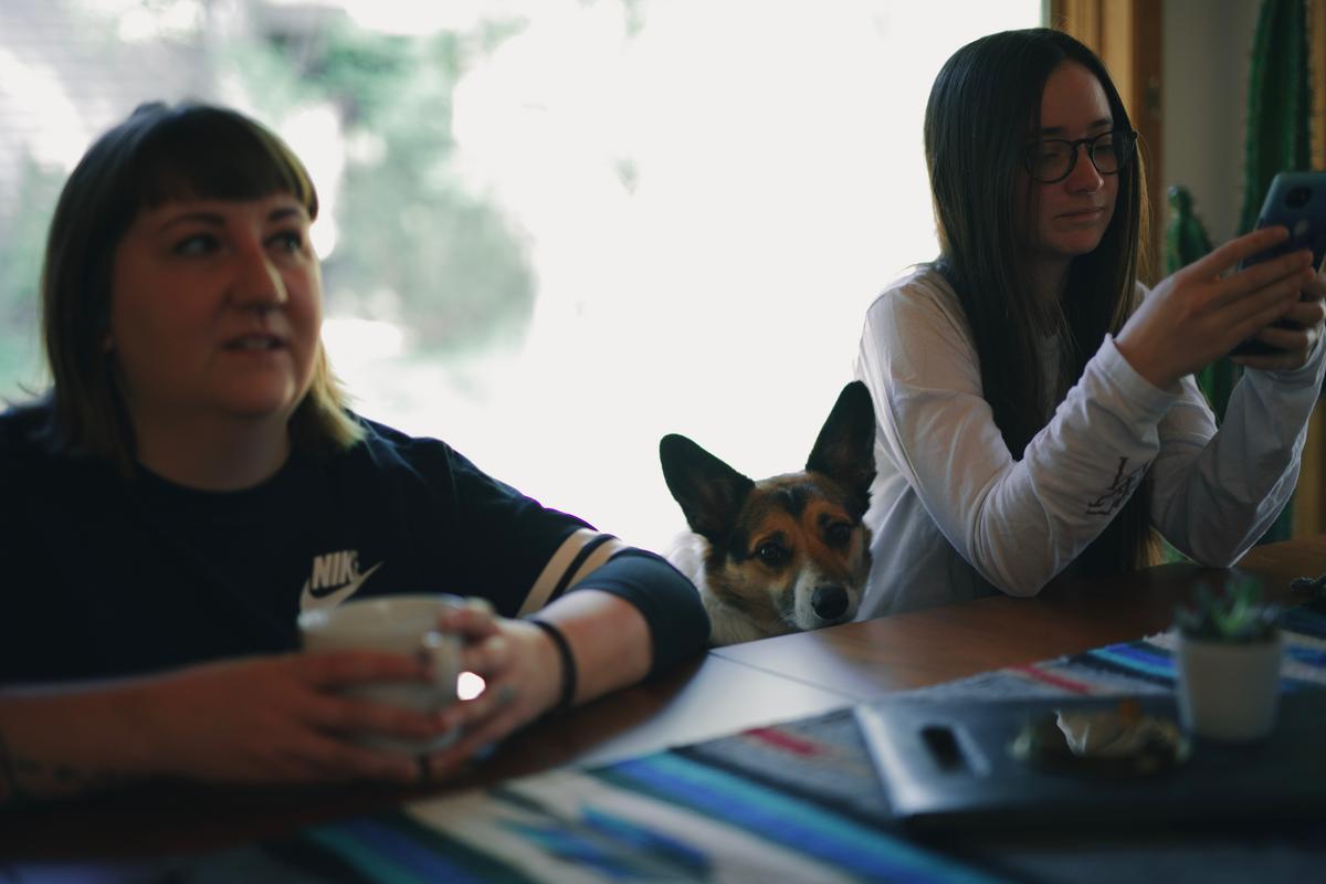 Friends and Frankie. Sunriver, OR. 2019. Nikon D850.