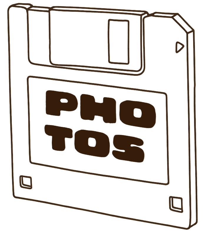 object.computer floppy disk logo